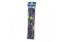 50 Pce 3.6mm X 350mm Black Cable Ties