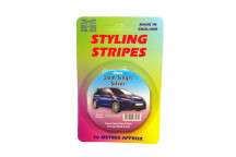 3mm Silver Pin Stripe