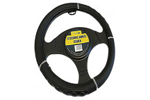 Steering Wheel Cover Luxury Black