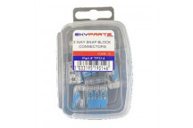 3 Way Snap Lock Wiring Connectors X 10