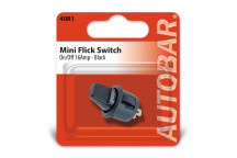 Z  Mini Flick Switch Black 16Amp