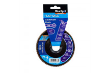 115mm 4.5 120 Grit Aluminium Oxide Flap Disc Header Cardin