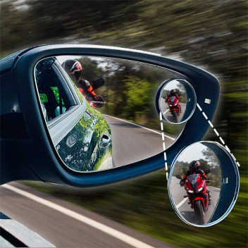 Blind Spot Mirror Round Small Pair
