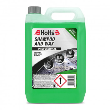 Holts Car Shampoo And Wax 5 Litre