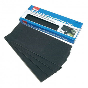 WSL 30Pc Assorted Sandpa