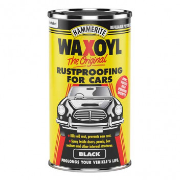 Waxoyl Black Round Can 2.5Litre
