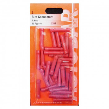Butt Connectors 5A - 30 Pack