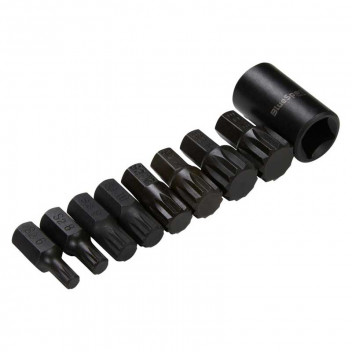 9Pc Impact Spline Sockets M6-M18