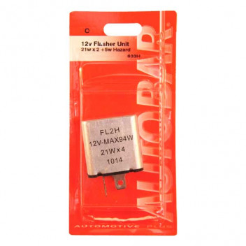 Flasher Unit 21W X2+5W Hazard
