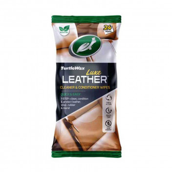 Luxe Leather Wipes 24Pk