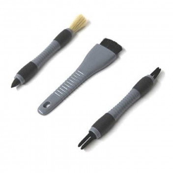 3Pc Interior Brush Set
