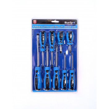 9 Pce Screwdriver Set