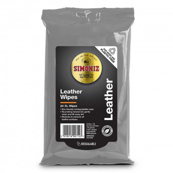 Swps0008A Simoniz Black Leather Wipes 20Pk