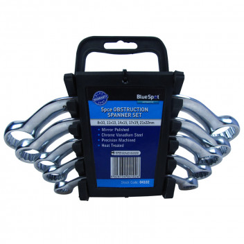 Spanner Set Metric 5 Piece Obstuction 8X10 11X13 14X15 17X19