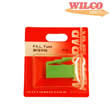 Mini Pal Fuse Clip Type 30A Green