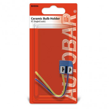 H7 Ceramic Bulb Holder Angled Leads