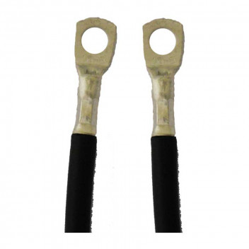 Battery Lead 12In Eye To Eye Black