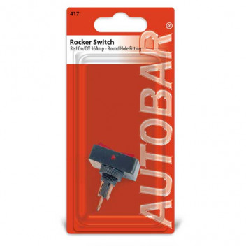 Rocker Switch - Red