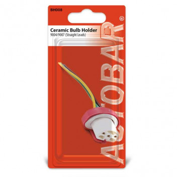 9004-9007 Ceramic Bulb Holder Straight Leads