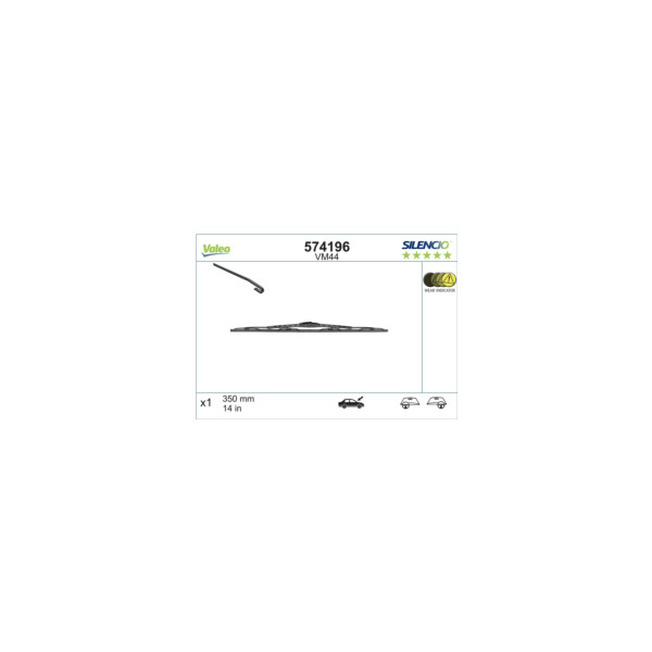 Valeo Wiper Blade (Front Passengers Side) image