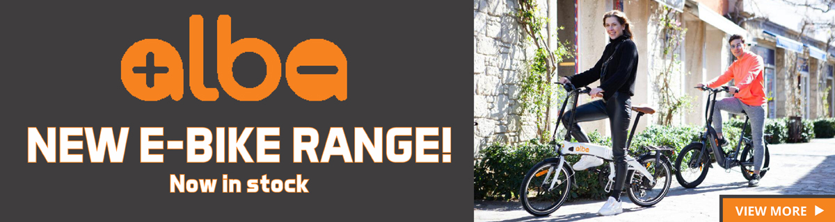 New Alba e-Bikes in stock