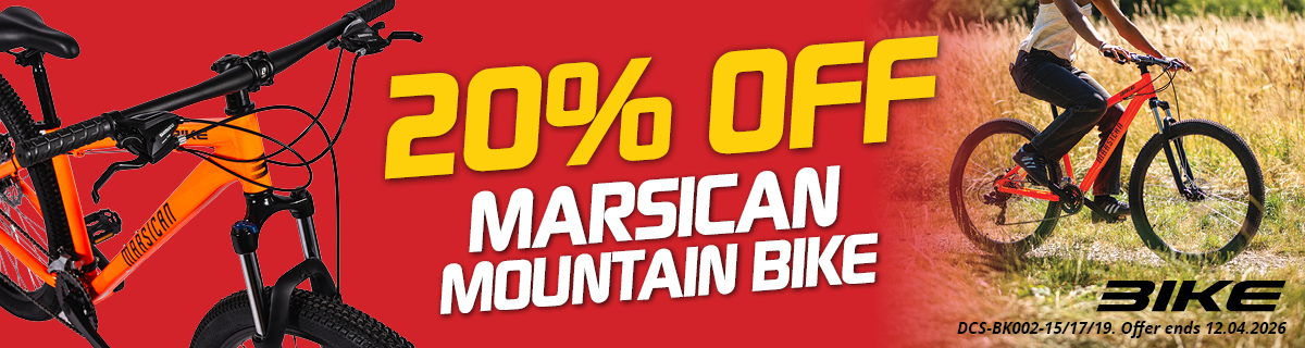 20% Off Selected Marsican Bikes