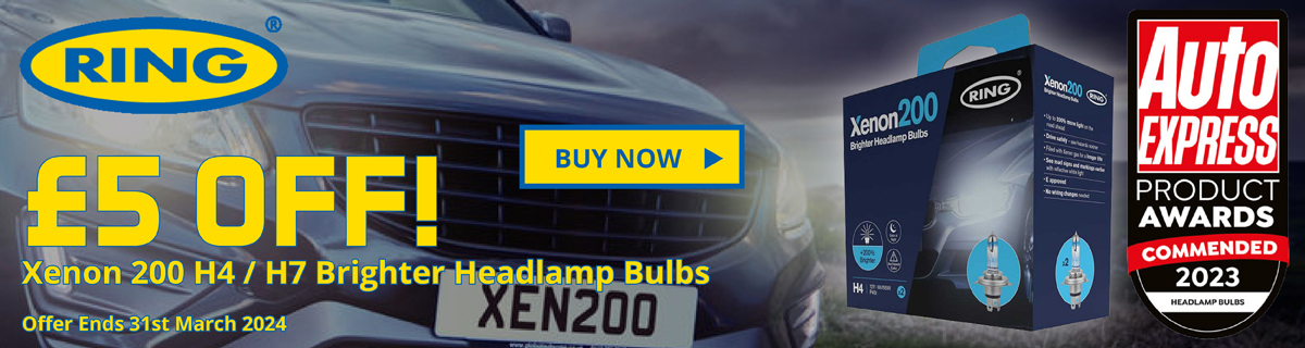 RING Xenon 200 Bulbs Price Cut