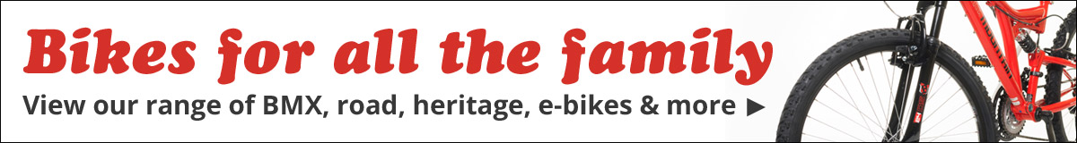 View our range of family cycles