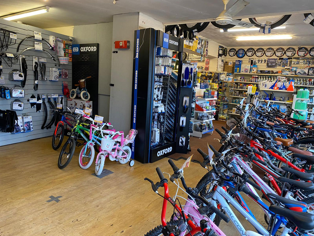 Cycles and services at Wilco Cambridge