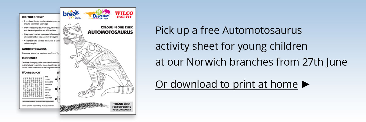 Automotosaurus Activity Sheet