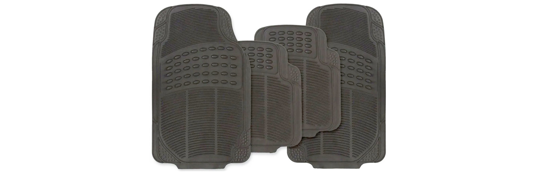 Heavy Duty Rubber Car Mat Set