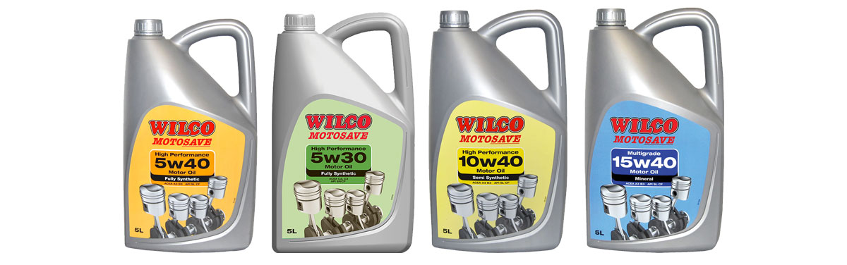 Wilco Motor Oils Range