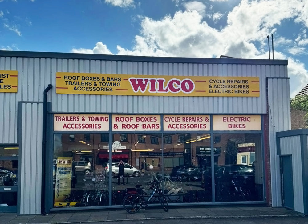 Outside Wilco Motor Spares, King's Lynn