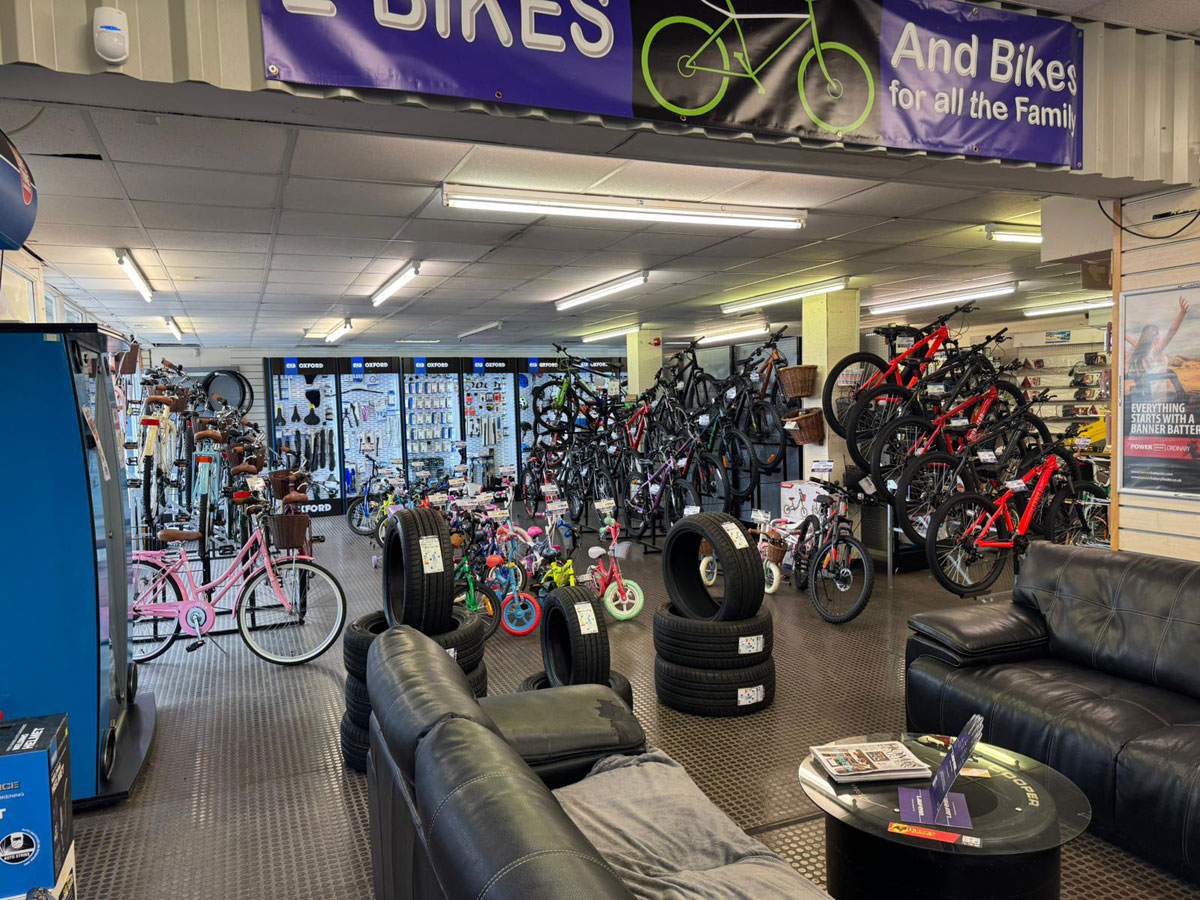 Inside Wilco Motosave in Grimsby