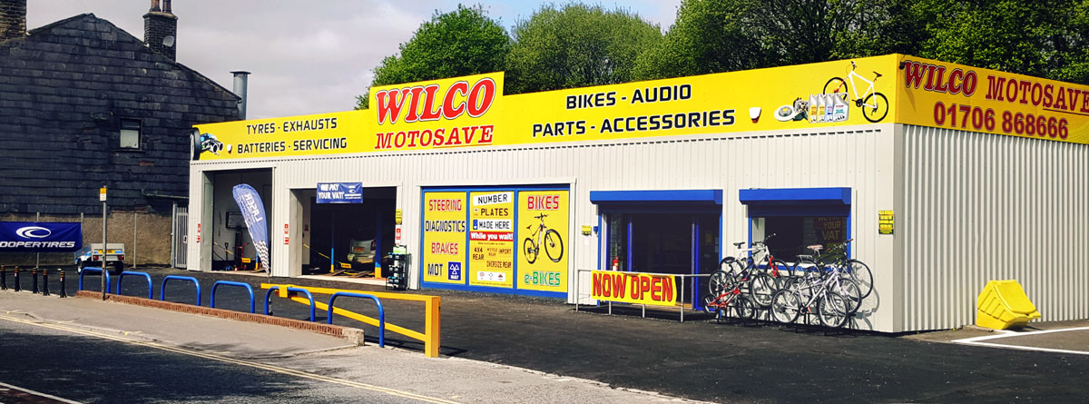 Photograph of Wilco Motosave Rochdale branch