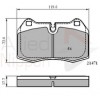 Image for Brake Pad Set