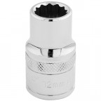 Image for Draper 1/2"D Hi-Torq 12 Point Socket - 12mm