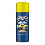 Image for Hammerite Metal Paint - Smooth - Yellow - 400ml Aerosol