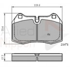 Image for Brake Pad Set