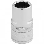 Image for Draper 1/2" Square Drive 12 Point Socket - 13mm