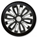 Image for 14" AVALONE SILVER BLACK WHEEL TRIMS