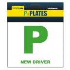 Image for New Driver Magnetic 'P' Plates - Pack 2