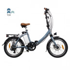 Image for Juicy Compact Plus E-Bike with Large Battery - Tor Blue - 20" Wheels