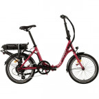 Image for Juicy Plimoa Folding E-Bike - Wine - 20" Wheels - 580Wh