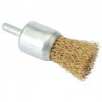 Image for 13mm Flat Top Wire Decarbonizing Brush