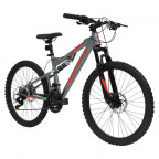 Image for Huffy Marker Kids Mountain Bike - Gunmetal Grey - 24" Wheels