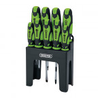 Image for Draper Tools Soft Grip Screwdriver Set - 9 Piece