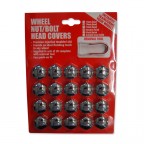 Image for 19mm Chrome Wheel Nut Bolt Cover NCO03-CH