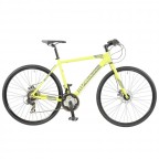 Image for Falcon Traffic Gents Hybrid Road Mountain Bike - Yellow