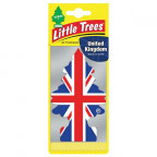 Image for Little Trees Union Jack Air Freshener - Black Ice